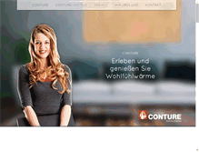 Tablet Screenshot of conture.info